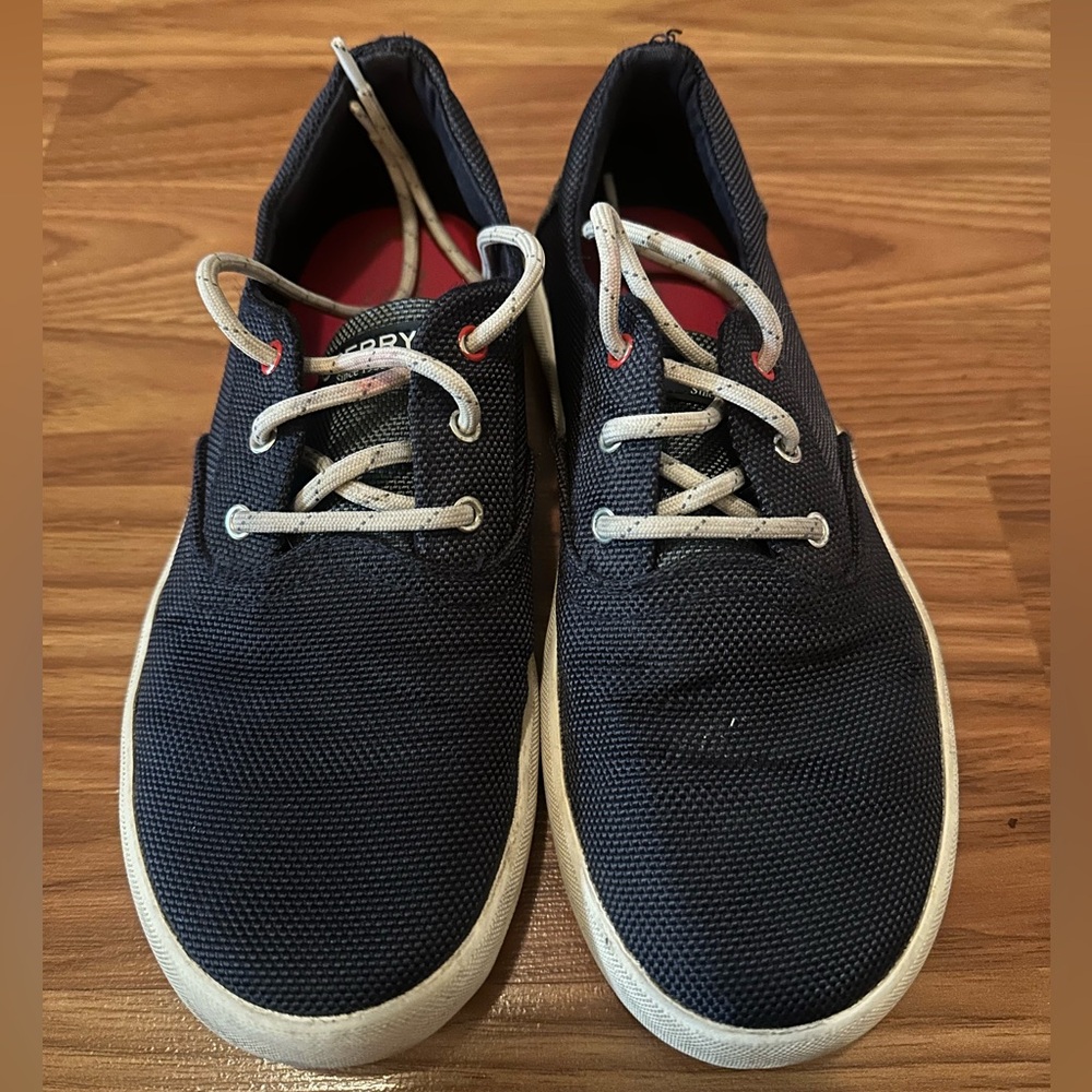 Sperry Men's Navy and White Sneakers